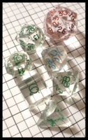 Dice : Dice - DM Collection - Armory Clear Transparent 2nd Generation A Set